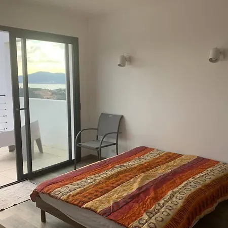 別荘 Pres De La Plage D'agosta Studio Avec Terrasse